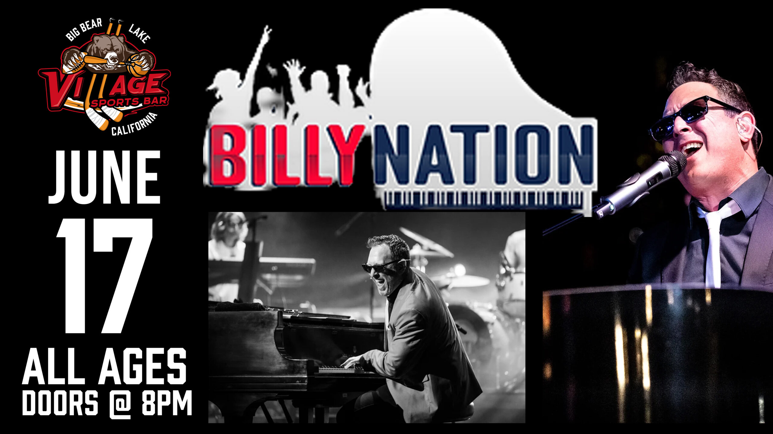 Village Sports Bar Presents: Billy Nation - Tribute to Billy Joel