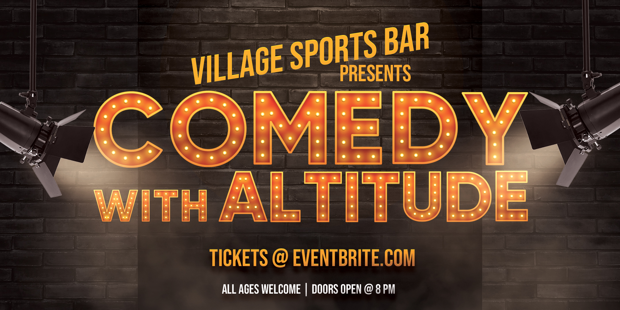 Village Sports Bar Presents: Comedy With Altitude